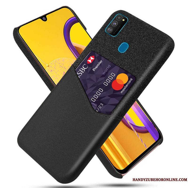 Samsung Galaxy M30s Personnalité Protection Coque De Téléphone Étoile Créatif Gris Tendance