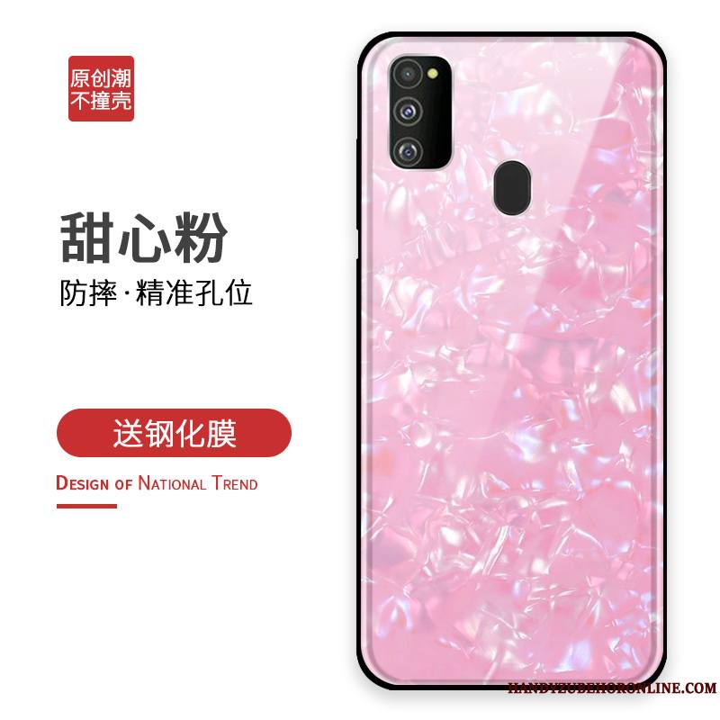 Samsung Galaxy M30s Silicone Personnalité Créatif Étui Étoile Coque De Téléphone Incassable