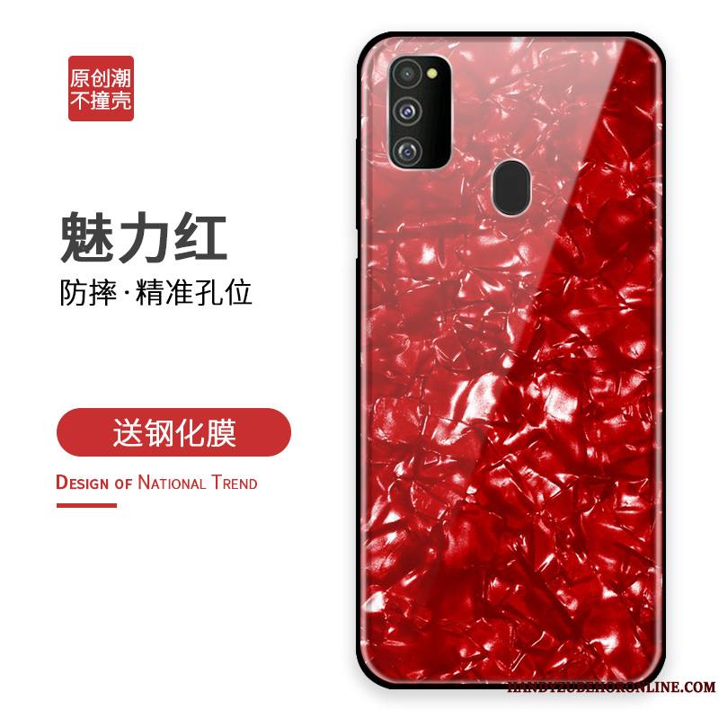 Samsung Galaxy M30s Silicone Personnalité Créatif Étui Étoile Coque De Téléphone Incassable