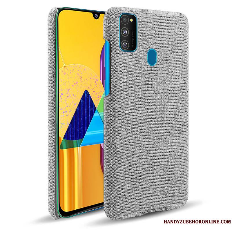 Samsung Galaxy M30s Étoile Coque Protection Tissu De Téléphone Bordure Étui