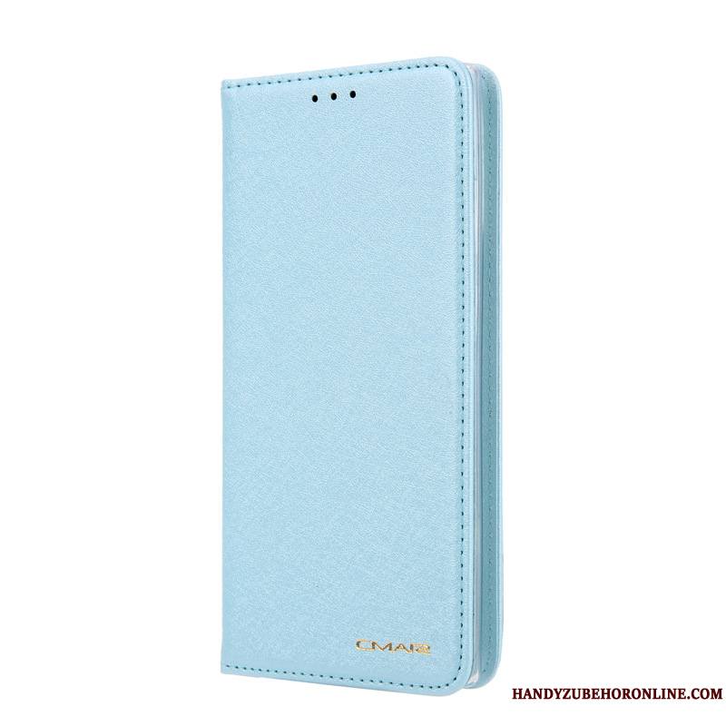 Samsung Galaxy Note 10+ Bleu Étoile Carte Étui En Cuir Housse Coque De Téléphone