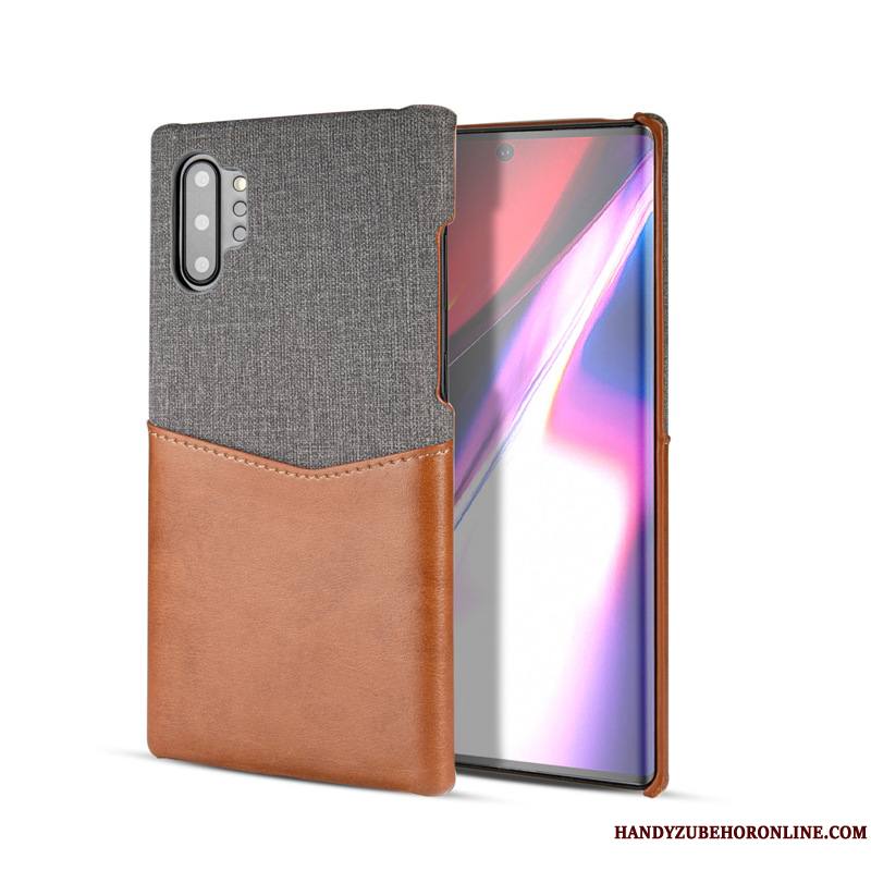 Samsung Galaxy Note 10+ Coque De Téléphone Étoile Rouge