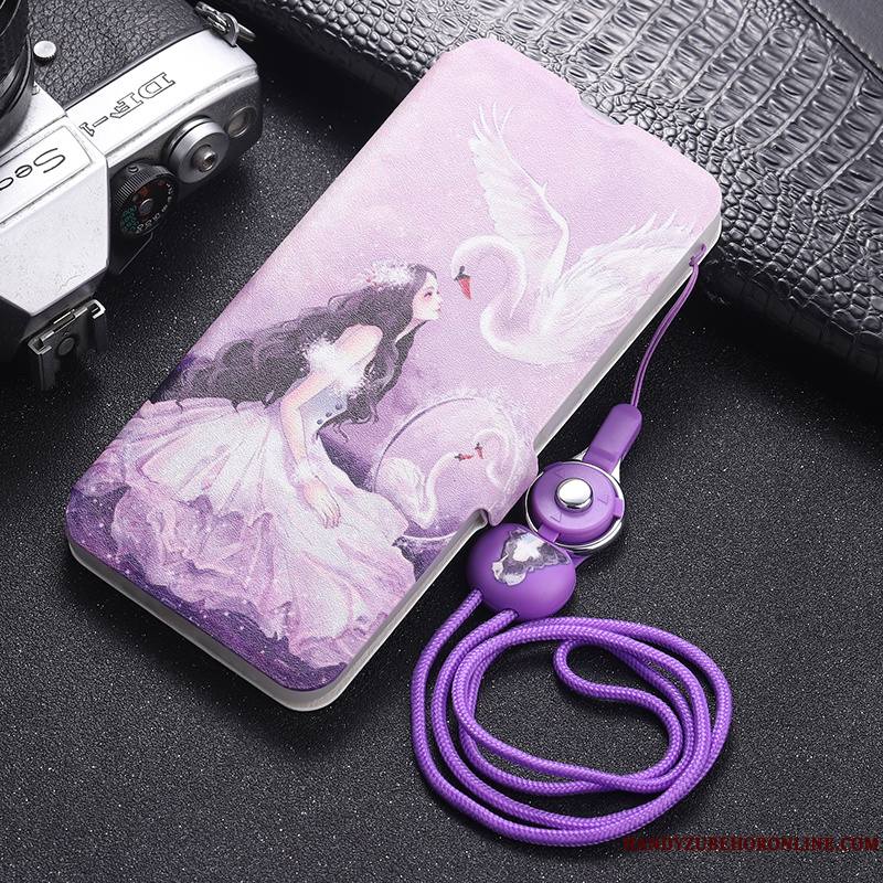 Samsung Galaxy Note 10+ Coque Téléphone Portable Personnalité Incassable Étui Étoile Violet Ornements Suspendus