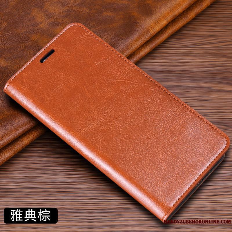 Samsung Galaxy Note 10 Lite Bovins Housse Étoile Coque De Téléphone Rouge Plier Étui En Cuir