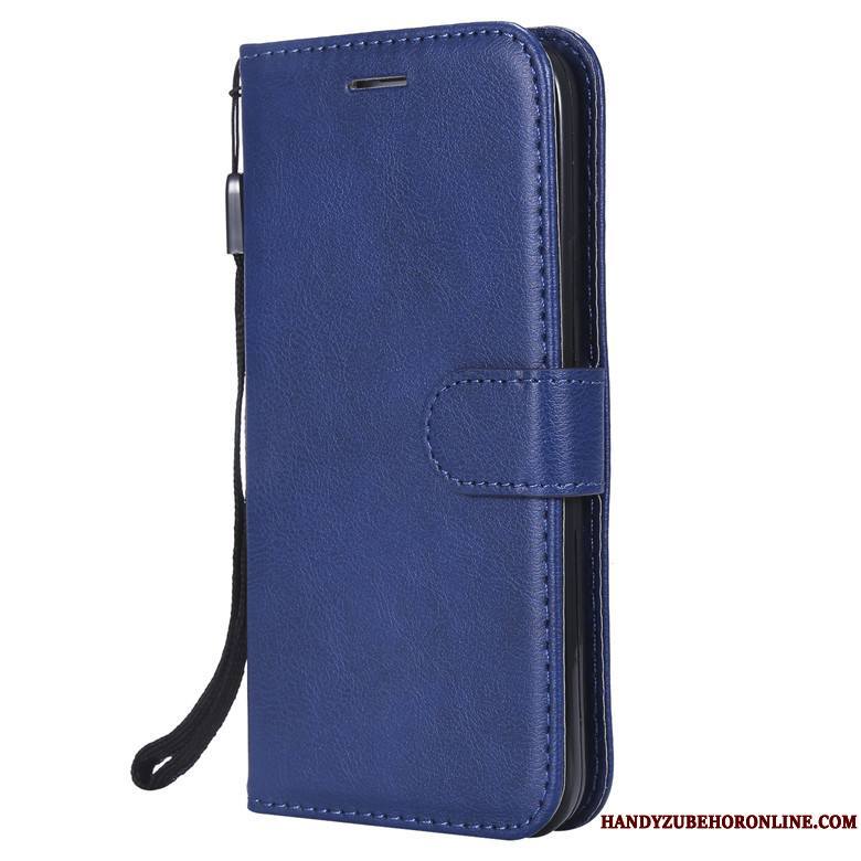 Samsung Galaxy Note 10 Lite Coque De Téléphone Incassable Étoile Protection Bleu Étui En Cuir Clamshell