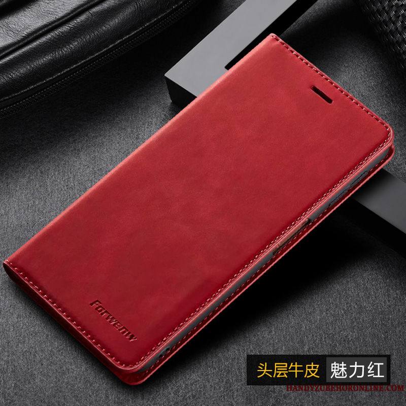 Samsung Galaxy Note 10 Lite Coque De Téléphone Protection Étoile Housse Étui Étui En Cuir Cuir Véritable