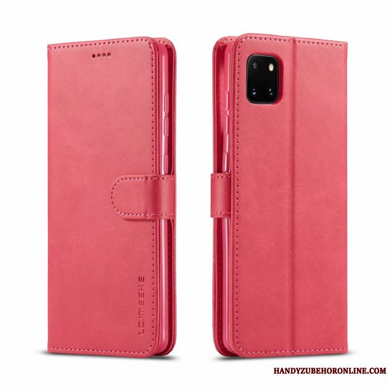 Samsung Galaxy Note 10 Lite Coque Étoile Étui En Cuir Jaune Protection Téléphone Portable