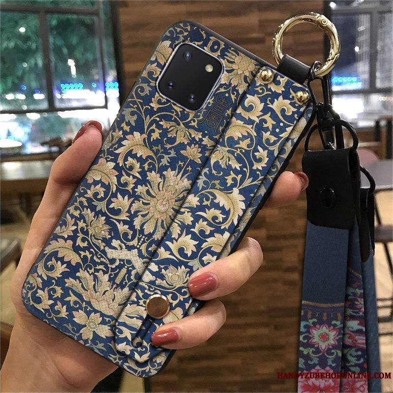 Samsung Galaxy Note 10 Lite Ornements Suspendus Coque De Téléphone Style Chinois Vent Fluide Doux Étoile Protection