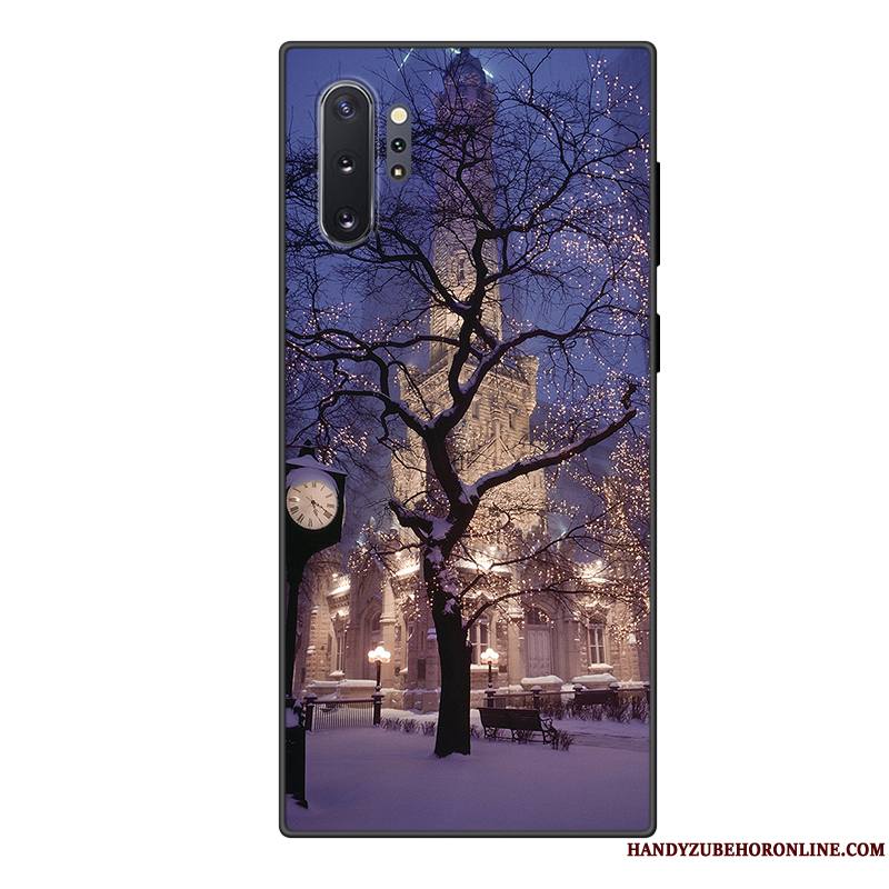 Samsung Galaxy Note 10+ Silicone Dessin Animé Marque De Tendance Coque De Téléphone Protection Tout Compris Incassable