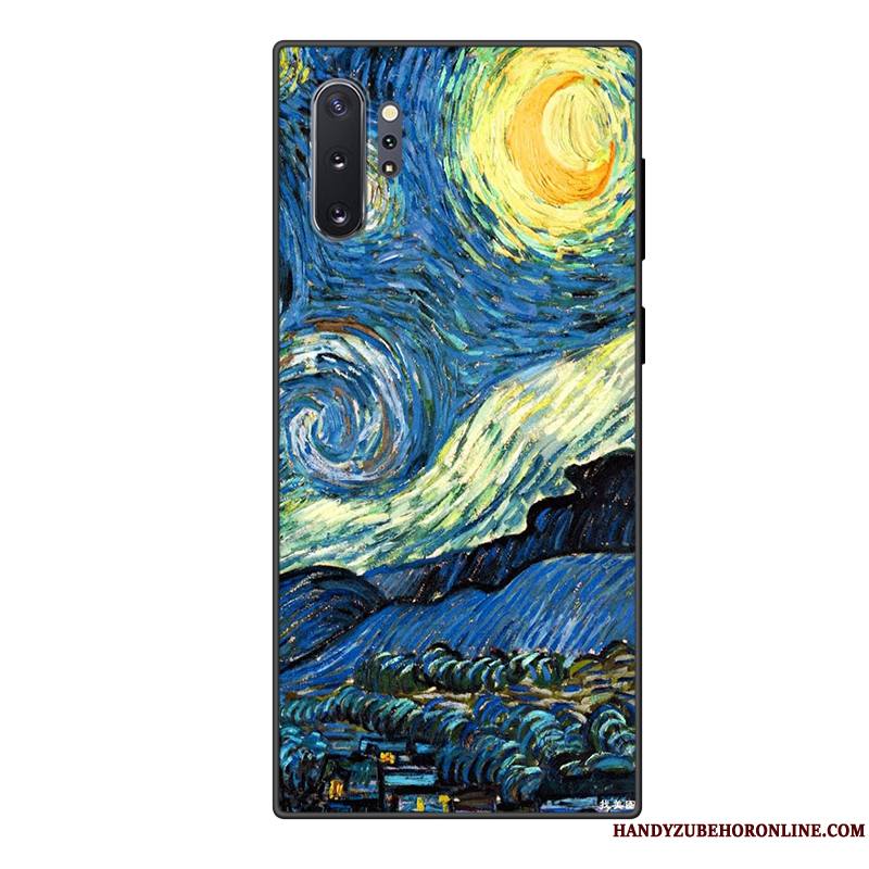 Samsung Galaxy Note 10+ Silicone Dessin Animé Marque De Tendance Coque De Téléphone Protection Tout Compris Incassable