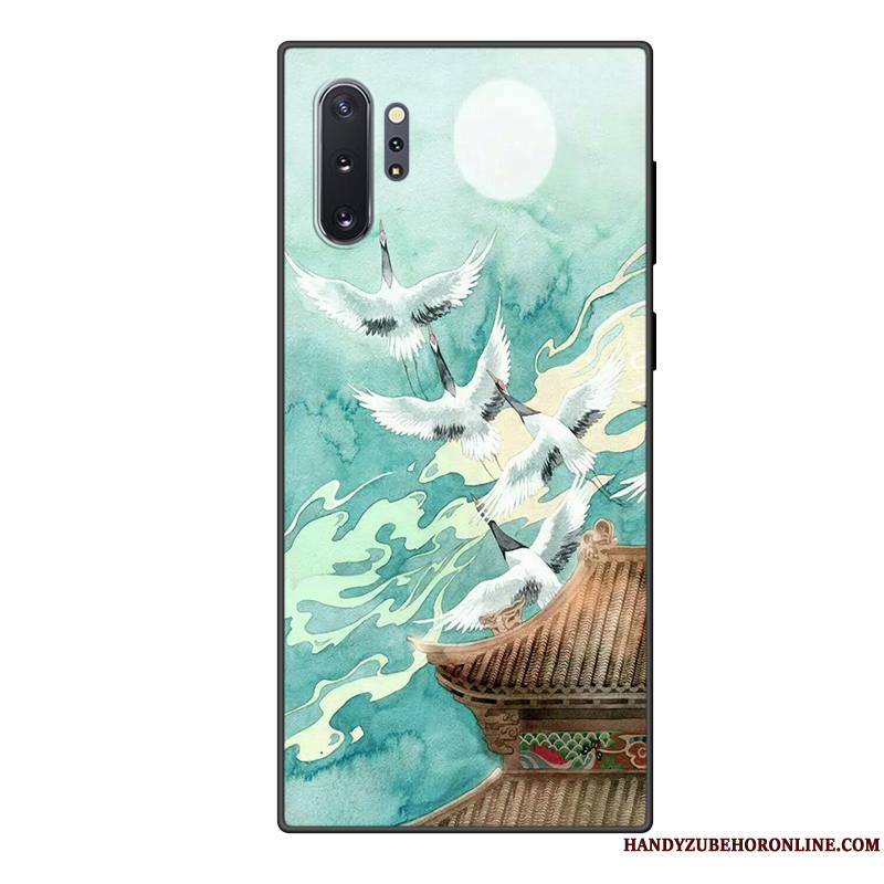 Samsung Galaxy Note 10+ Silicone Dessin Animé Marque De Tendance Coque De Téléphone Protection Tout Compris Incassable