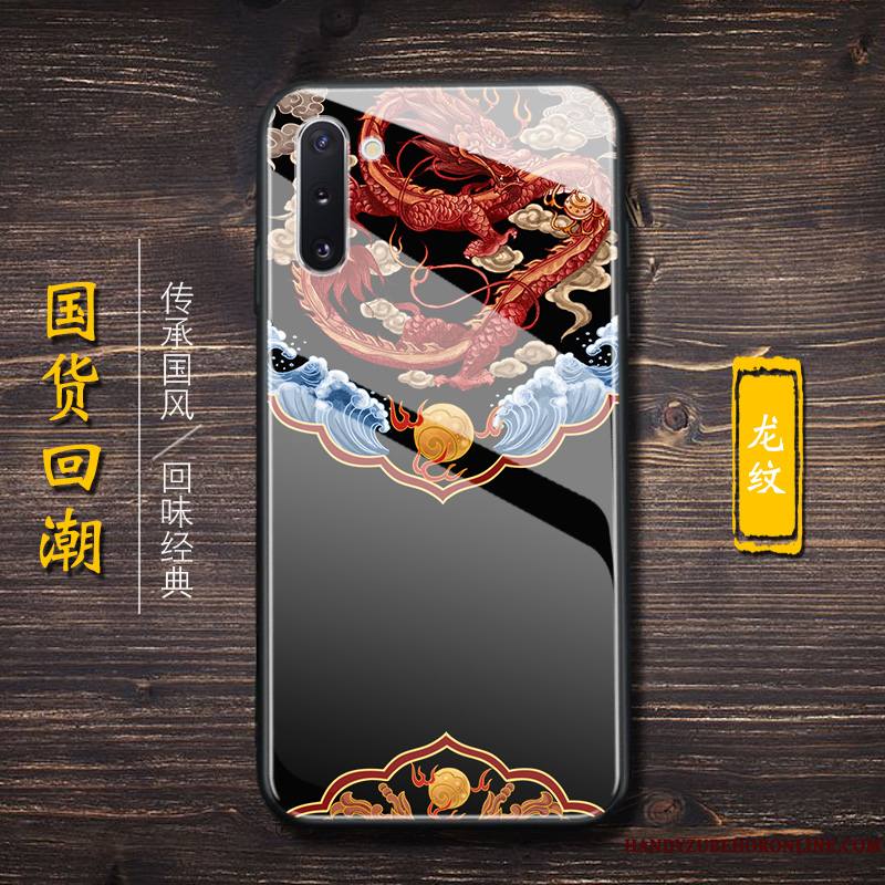 Samsung Galaxy Note 10 Silicone Style Chinois Étoile Tout Compris Coque Marque De Tendance De Téléphone