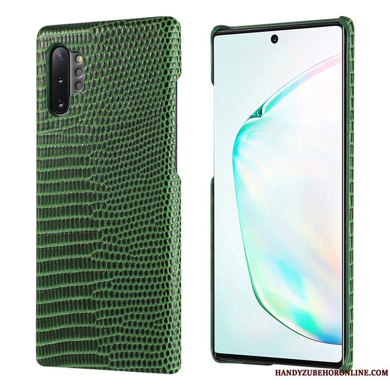 Samsung Galaxy Note 10+ Étoile Vert Coque De Téléphone