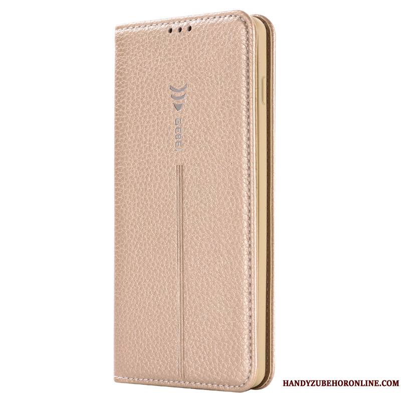 Samsung Galaxy Note 10+ Étui En Cuir Bleu Étoile Coque Protection Téléphone Portable