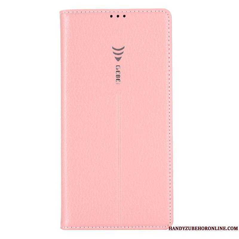 Samsung Galaxy Note 10+ Étui En Cuir Bleu Étoile Coque Protection Téléphone Portable