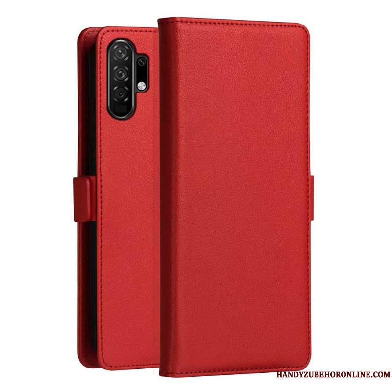 Samsung Galaxy Note 10+ Étui En Cuir Coque De Téléphone Étoile Carte Housse Or Rose