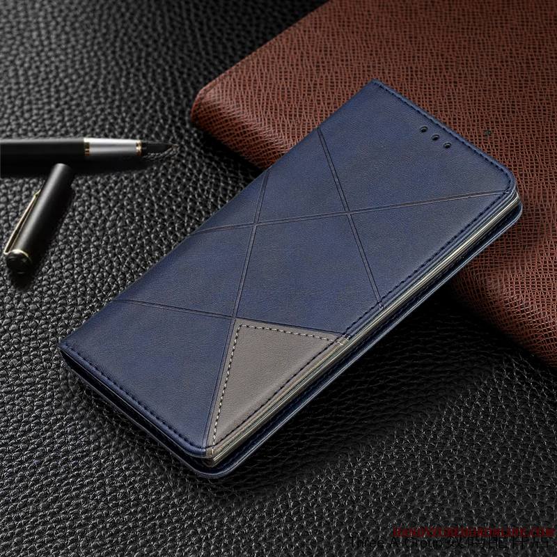 Samsung Galaxy Note 10 Étui En Cuir Coque De Téléphone Étoile Tout Compris Gris Housse Incassable