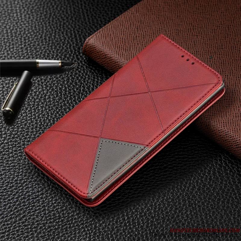 Samsung Galaxy Note 10 Étui En Cuir Coque De Téléphone Étoile Tout Compris Gris Housse Incassable