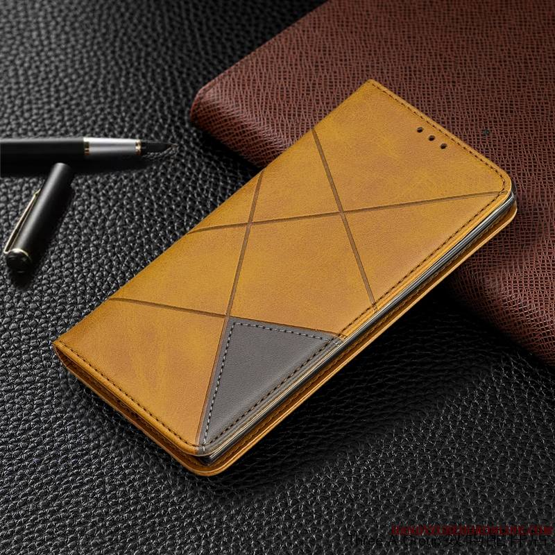 Samsung Galaxy Note 10 Étui En Cuir Coque De Téléphone Étoile Tout Compris Gris Housse Incassable