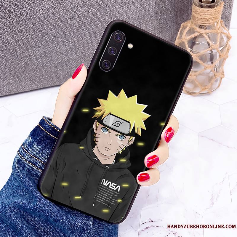 Samsung Galaxy Note 10+ Étui Vert Personnalité Hip Hop Coque De Téléphone Étoile Protection