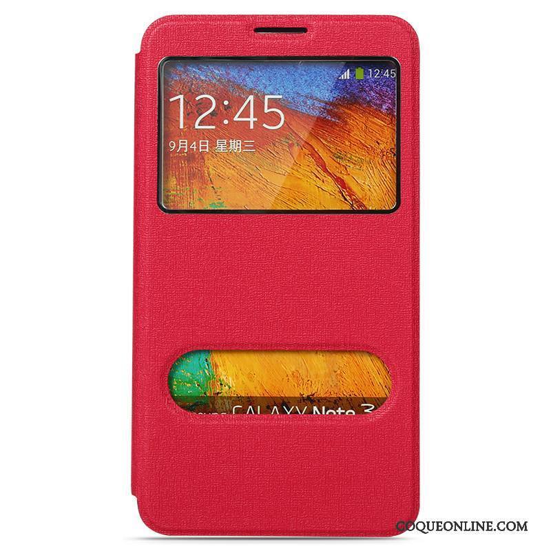 Samsung Galaxy Note 3 Coque Housse Rose Couvercle Arrière Étoile Incassable Étui Simple