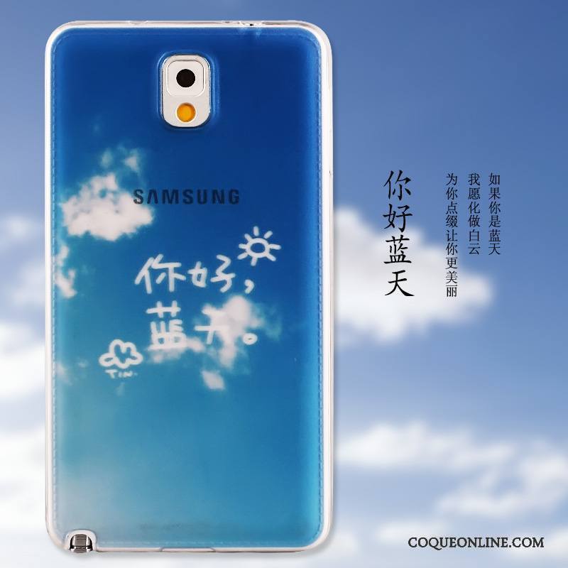 Samsung Galaxy Note 3 Coque Téléphone Portable Peinture Fluide Doux Étoile Étui Silicone Rouge