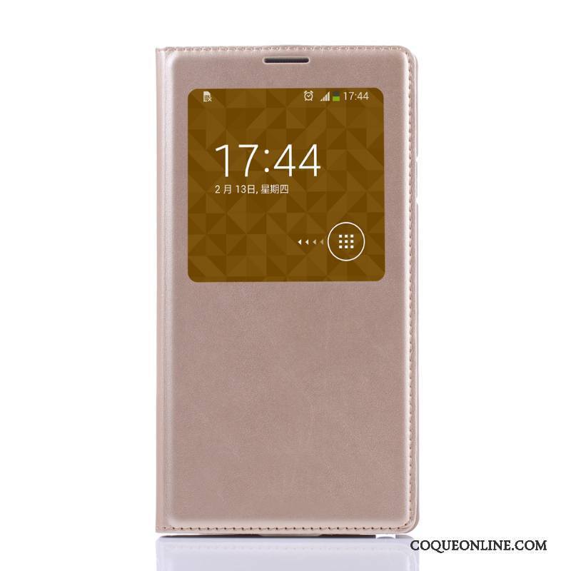 Samsung Galaxy Note 3 Housse Protection Étui En Cuir Blanc Étoile Coque De Téléphone