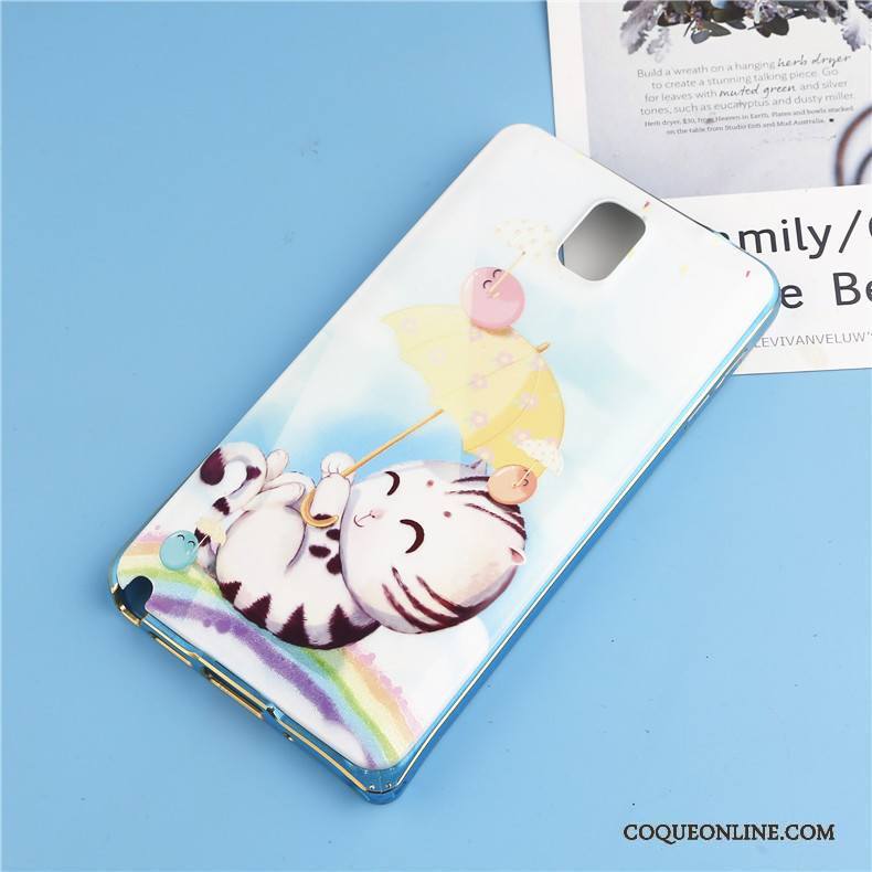 Samsung Galaxy Note 3 Métal Coque De Téléphone Étui Border Étoile Téléphone Portable Multicolore