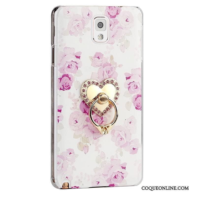 Samsung Galaxy Note 3 Protection Coque Difficile Téléphone Portable Étoile Rose Dessin Animé