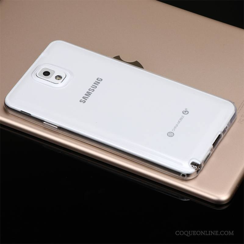 Samsung Galaxy Note 3 Étui Protection Légères Transparent Violet Étoile Coque De Téléphone