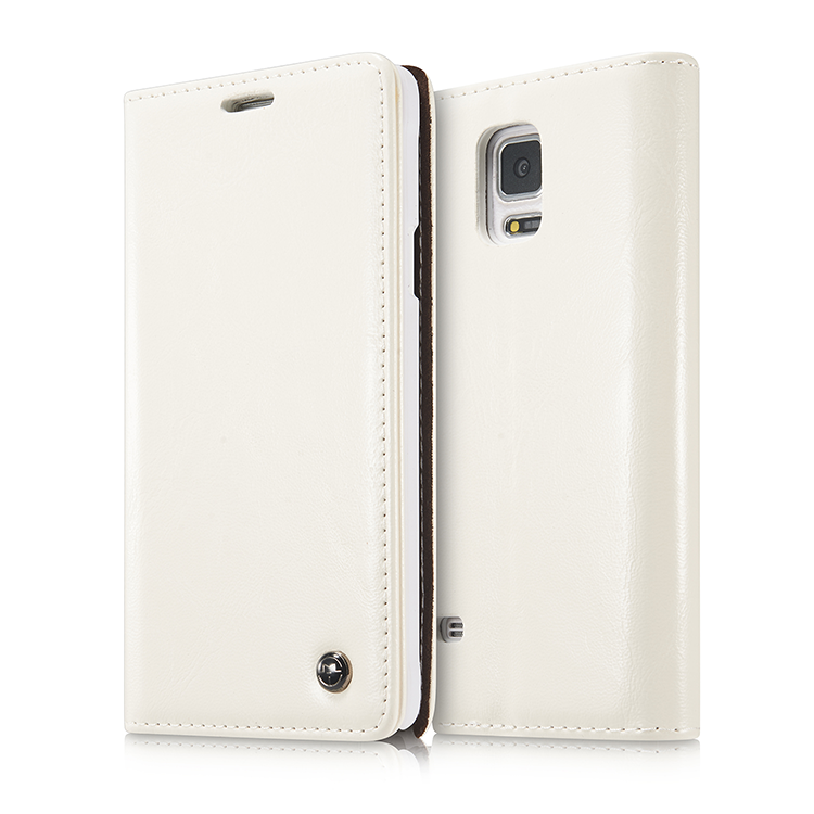 Samsung Galaxy Note 4 Coque Carte Business Étoile Cuir Protection Étui En Cuir Téléphone Portable