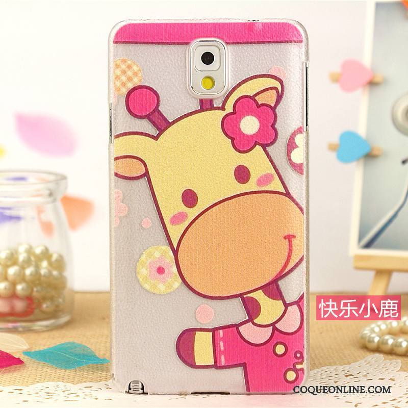 Samsung Galaxy Note 4 Coque Modèle Fleurie Difficile Peinture Dessin Animé Étui Multicolore