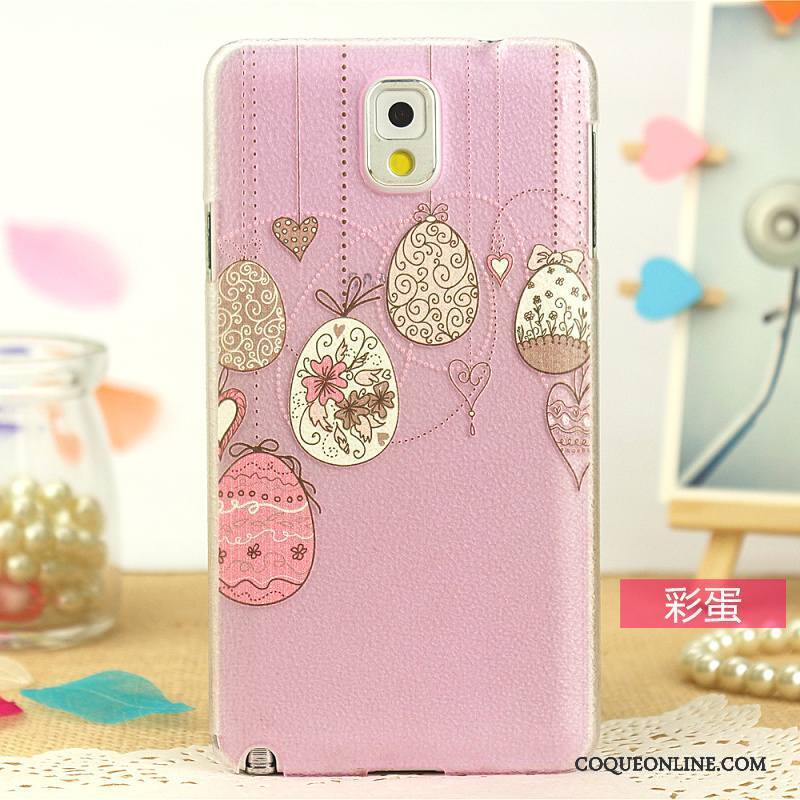 Samsung Galaxy Note 4 Coque Modèle Fleurie Difficile Peinture Dessin Animé Étui Multicolore