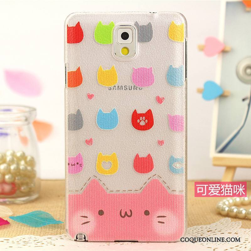 Samsung Galaxy Note 4 Coque Modèle Fleurie Difficile Peinture Dessin Animé Étui Multicolore