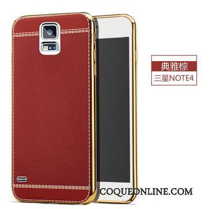 Samsung Galaxy Note 4 Coque Téléphone Portable Étui Fluide Doux Légère Silicone Protection Incassable