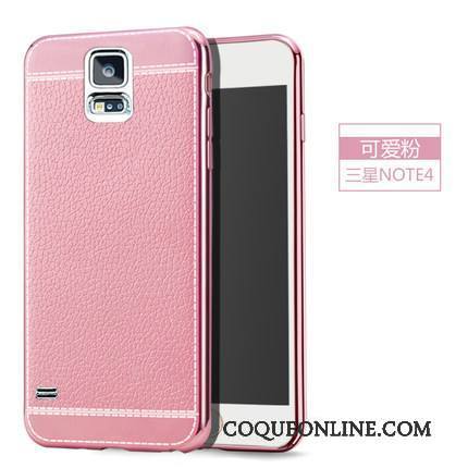 Samsung Galaxy Note 4 Coque Téléphone Portable Étui Fluide Doux Légère Silicone Protection Incassable