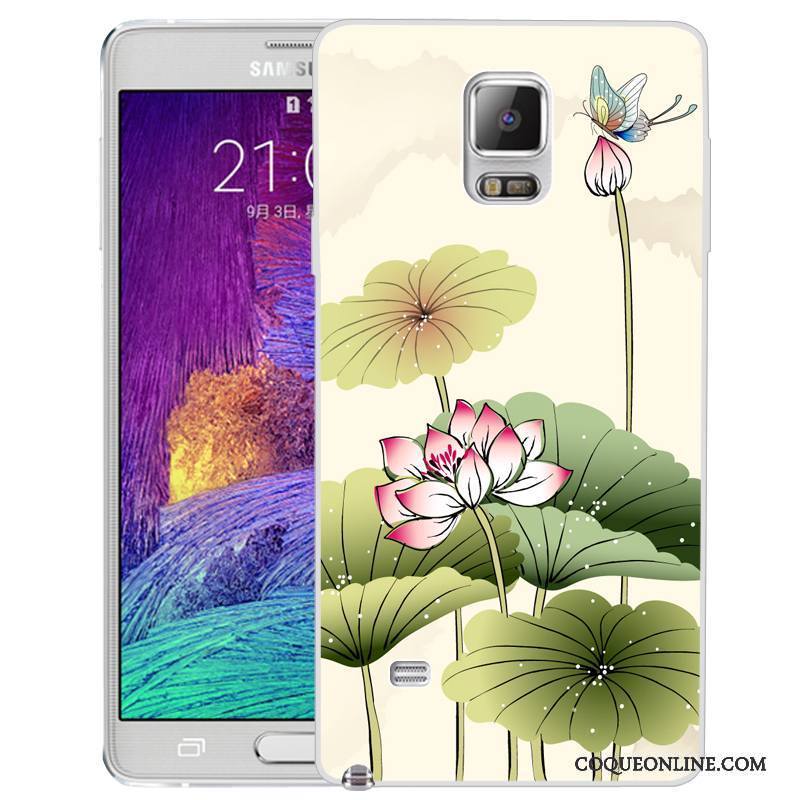 Samsung Galaxy Note 4 Dessin Animé Coque Étoile Fluide Doux Étui Silicone Protection