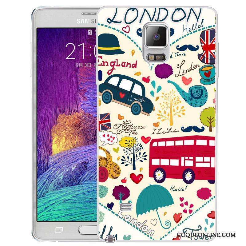 Samsung Galaxy Note 4 Dessin Animé Coque Étoile Fluide Doux Étui Silicone Protection