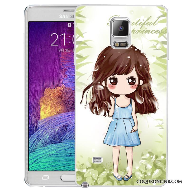 Samsung Galaxy Note 4 Dessin Animé Coque Étoile Fluide Doux Étui Silicone Protection