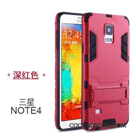 Samsung Galaxy Note 4 Incassable Étoile Coque Étui Simple Tendance Protection