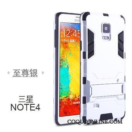 Samsung Galaxy Note 4 Incassable Étoile Coque Étui Simple Tendance Protection