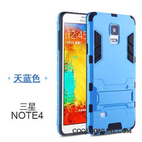 Samsung Galaxy Note 4 Incassable Étoile Coque Étui Simple Tendance Protection