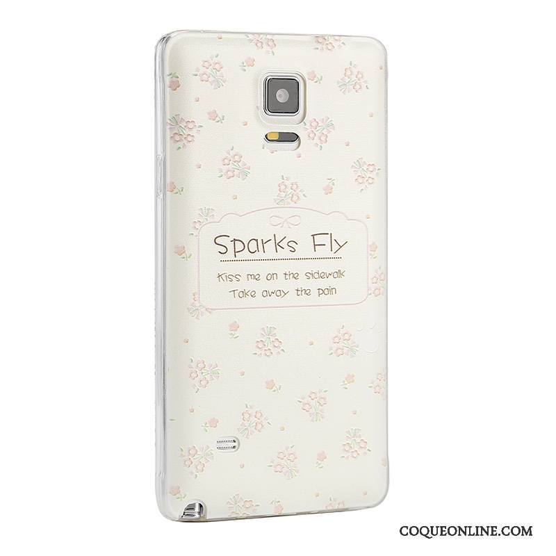 Samsung Galaxy Note 4 Protection Étoile Silicone Coque De Téléphone Étui Rose Téléphone Portable