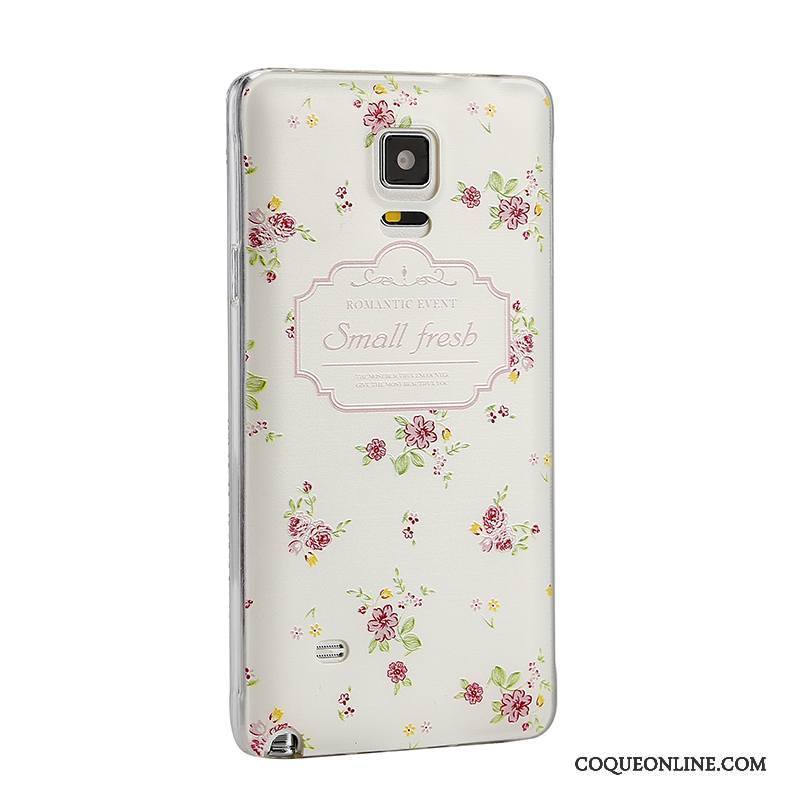 Samsung Galaxy Note 4 Protection Étoile Silicone Coque De Téléphone Étui Rose Téléphone Portable