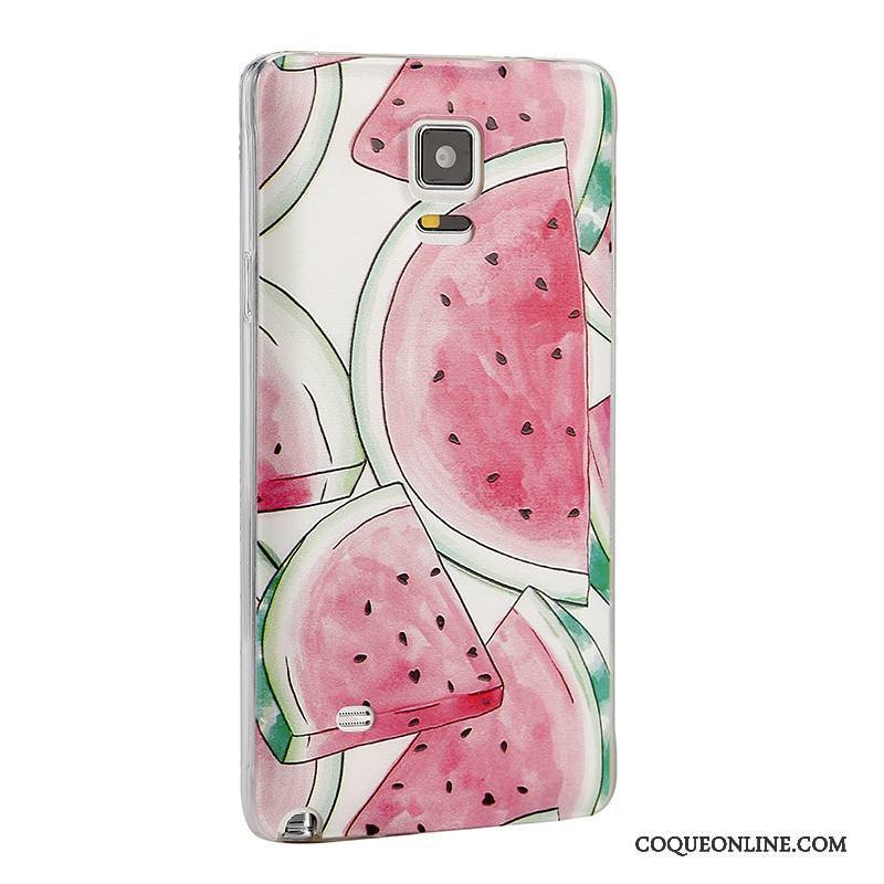 Samsung Galaxy Note 4 Protection Étoile Silicone Coque De Téléphone Étui Rose Téléphone Portable