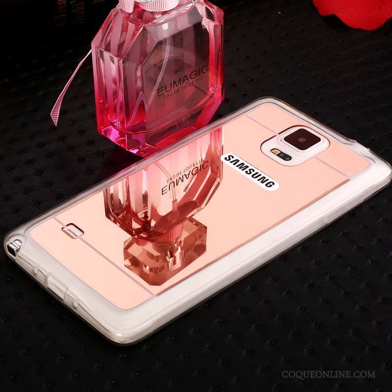 Samsung Galaxy Note 4 Strass Étoile Protection Miroir Fluide Doux Coque Nouveau