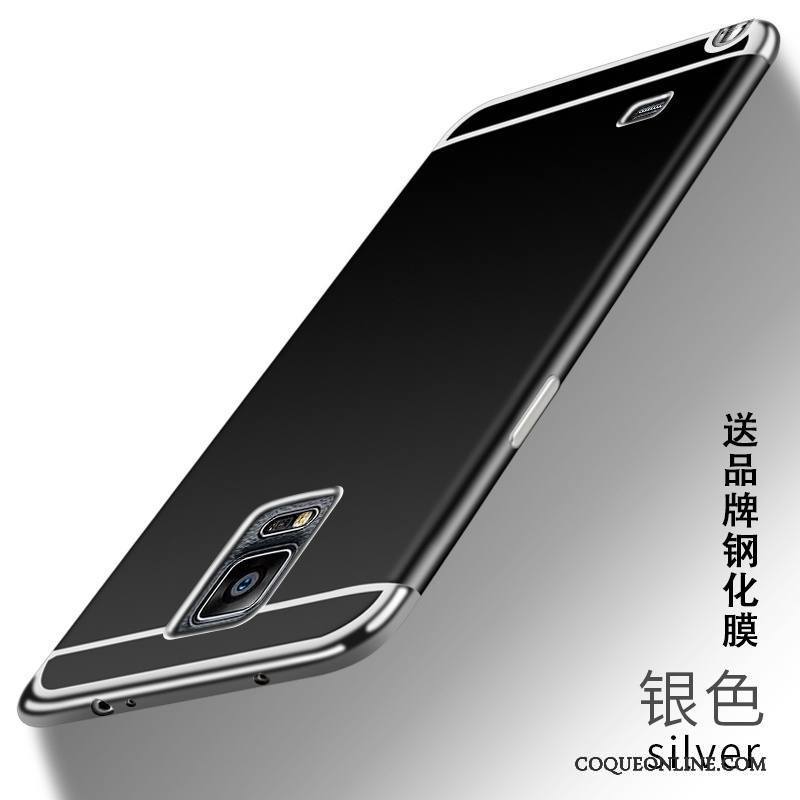 Samsung Galaxy Note 4 Tout Compris Protection Coque De Téléphone Créatif Délavé En Daim Personnalité Silicone
