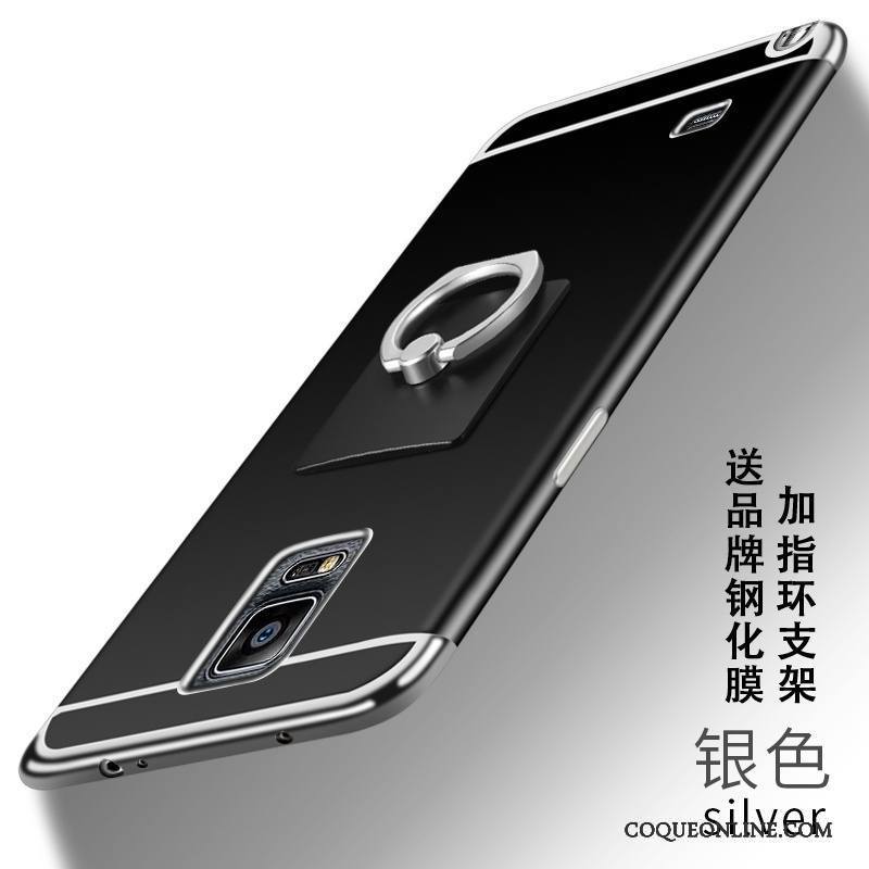 Samsung Galaxy Note 4 Tout Compris Protection Coque De Téléphone Créatif Délavé En Daim Personnalité Silicone