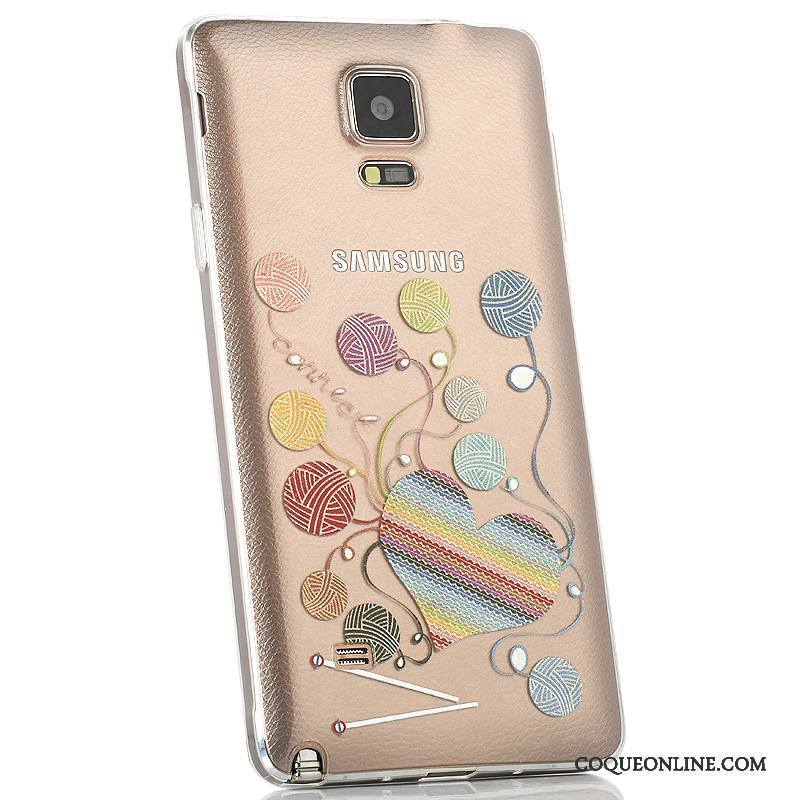 Samsung Galaxy Note 4 Étoile Très Mince Couvercle Arrière Incassable Étui Coque De Téléphone Protection