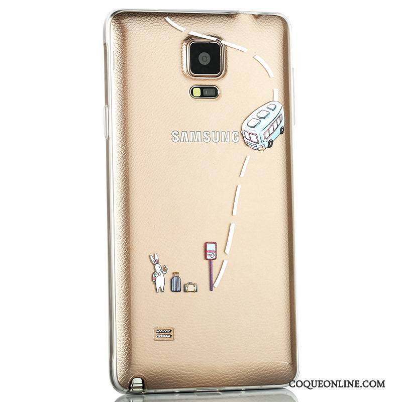 Samsung Galaxy Note 4 Étoile Très Mince Couvercle Arrière Incassable Étui Coque De Téléphone Protection